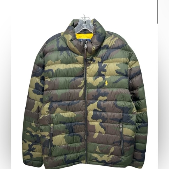 Ralph Lauren Other - Ralph Lauren Super awesome camo packed down jacket! Very Lite-weight Host Pick!